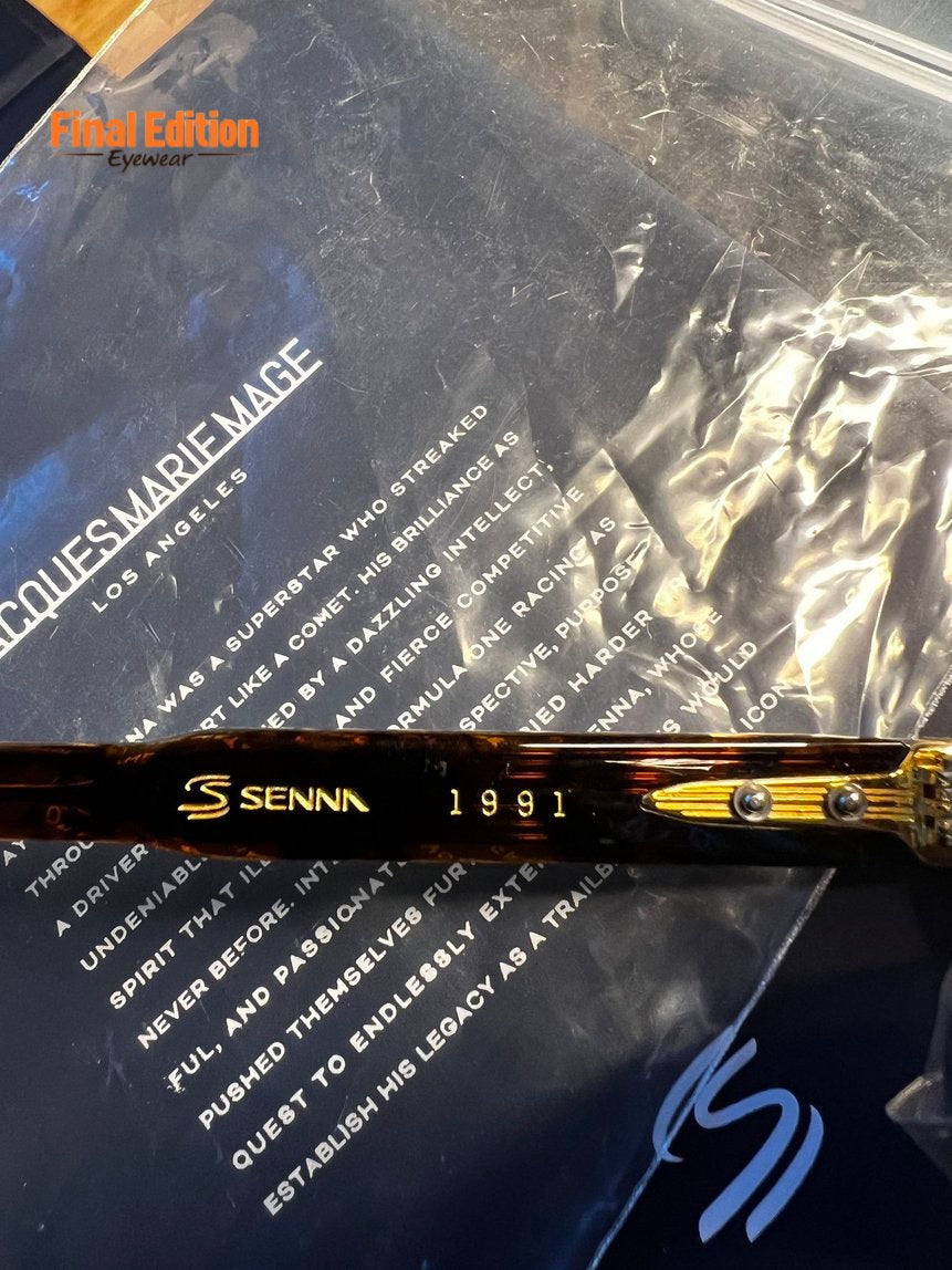 Jacques Marie Mage Ayrton Senna 1991 Agar