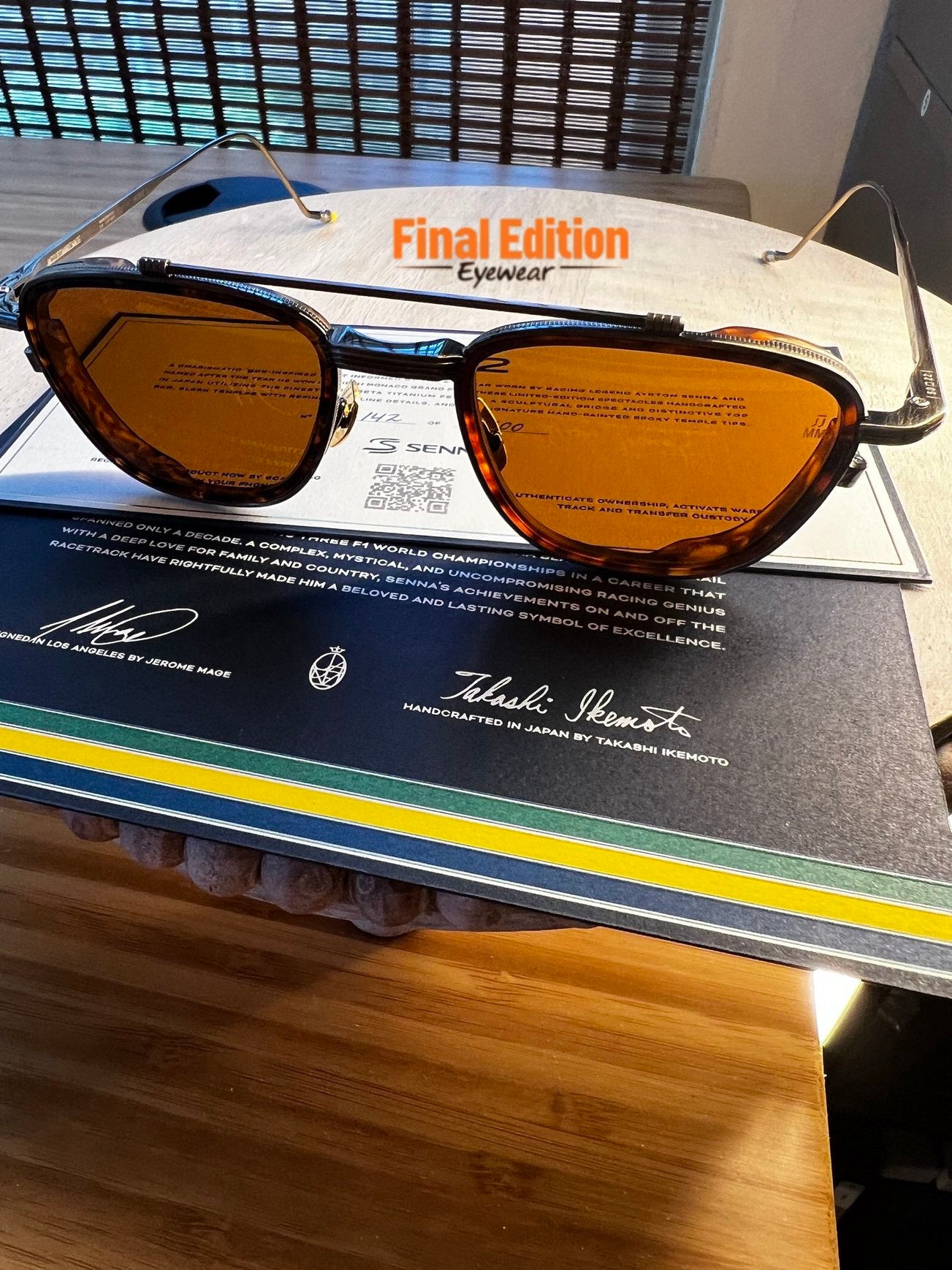 Jacques marie Mage Senna 1992 in Antique Gold