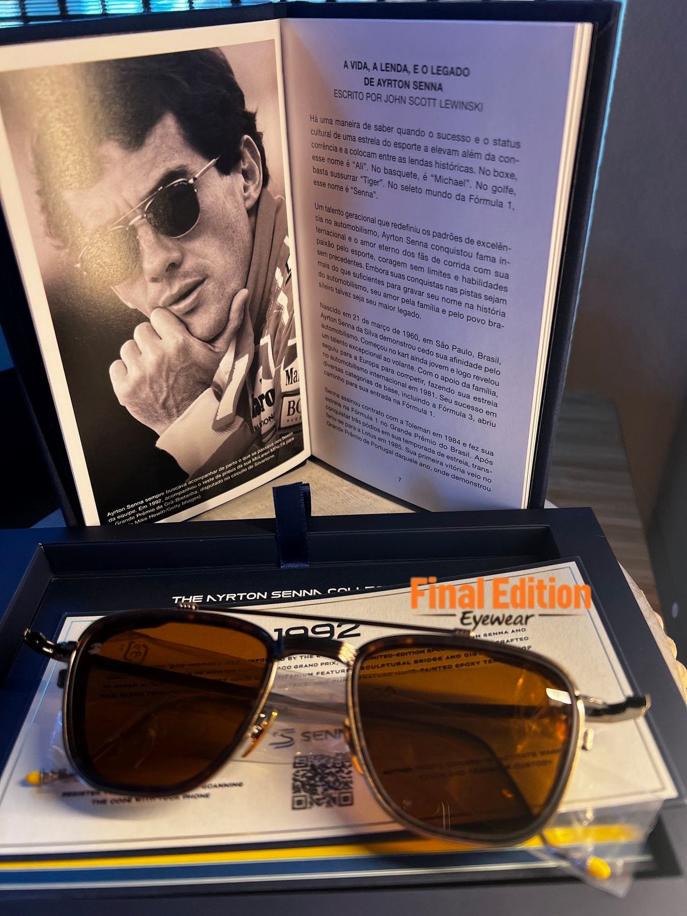 Jacques Marie Mage Senna 1992 in Antique Gold